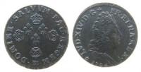 Frankreich - France - 1704 - 10 Sols aux 4 couronnes  fast vz
