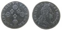 Frankreich - France - 1705 - 10 Sols aux 4 couronnes  fast vz