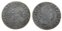 Frankreich - France - 1707 - 10 Sols aux 4 couronnes  fast ss