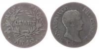 Frankreich - France - 1799-1804 An 12 - 1/4 Franc  fast ss