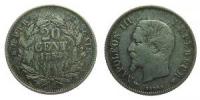 Frankreich - France - 1854 - 20 Centimes  ss