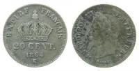 Frankreich - France - 1864 - 20 Centimes  fast ss