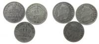 Frankreich - France - 1867 - 68 - 3 x 20 Centimes  ss