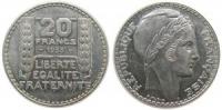 Frankreich - France - 1933 - 20 Francs  vz-unc