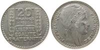 Frankreich - France - 1934 - 20 Francs  ss-vz