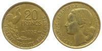 Frankreich - France - 1952 - 20 Francs  vz