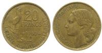 Frankreich - France - 1953 - 20 Francs  ss