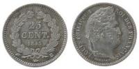 Frankreich - France - 1845 - 25 Centimes  vz