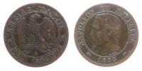 Frankreich - France - 1853 - 2 Centimes  ss