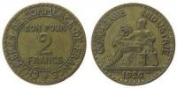 Frankreich - France - 1926 - 2 Francs  ss