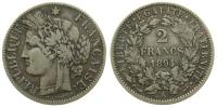 Frankreich - France - 1894 - 2 Francs  ss