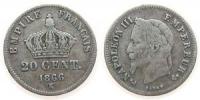 Frankreich - France - 1866 - 50 Centimes  fast ss
