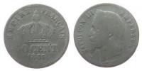 Frankreich - France - 1866 - 50 Centimes  schön