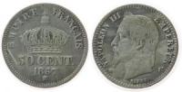 Frankreich - France - 1867 - 50 Centimes  ss