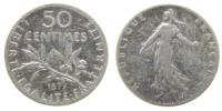 Frankreich - France - 1899 - 50 Centimes  schön