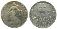 Frankreich - France - 1902 - 50 Centimes  fast ss