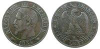 Frankreich - France - 1854 - 5 Centimes  ss+