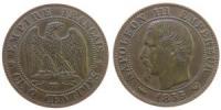 Frankreich - France - 1855 - 5 Centimes  ss+