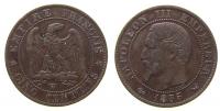 Frankreich - France - 1855 - 5 Centimes  ss