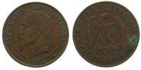 Frankreich - France - 1862 - 5 Centimes  ss