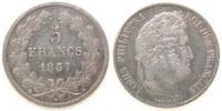 Frankreich - France - 1837 - 5 Francs  ss