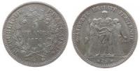 Frankreich - France - 1876 - 5 Franc  ss