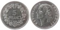 Frankreich - France - 1933 - 5 Francs  vz-unc
