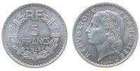 Frankreich - France - 1949 - 5 Francs  vz