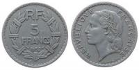 Frankreich - France - 1952 - 5 Franc  ss