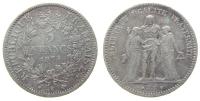 Frankreich - France - 1875 - 5 Francs  fast ss