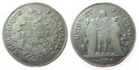 Frankreich - France - 1799-1804 An 8 - 5 Francs  fast ss