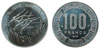 Gabun - Gabon - 1975 - 100 Francs  stgl