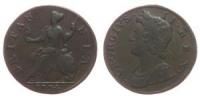 Großbritannien - Great-Britain - 1734 - 1/2 Penny  ss