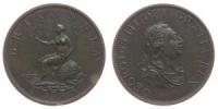 Großbritannien - Great-Britain - 1799 - 1/2 Penny  vz+