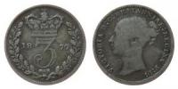 Großbritannien - Great-Britain - 1877 - 3 Pence  schön