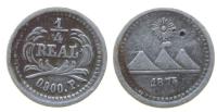 Guatemala - 1875 - 1/4 Real  ss