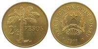 Guinea Bissau - 1977 - 2 1/2 Peso  vz-unc