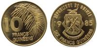 Guinea - 1985 - 10 Franc  unc