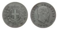 Italien - Italy - 1863 - 1 Lira  schön