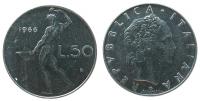 Italien - Italy - 1966 - 50 Lire  vz-unc