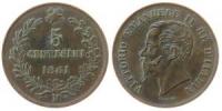 Italien - Italy - 1861 - 5 Centesimi  ss+