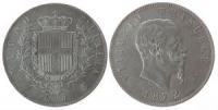 Italien - Italy - 1872 - 5 Lire  vz