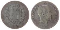 Italien - Italy - 1874 - 5 Lire  ss