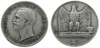 Italien - Italy - 1927 - 5 Lire  ss