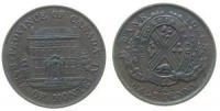 Kanada - Canada - 1844 - 1/2 Penny-Token  ss