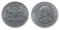 Kenia - Kenya - 1969 - 50 Cents  unc