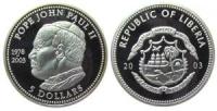 Liberia - 2003 - 5 Dollars  pp