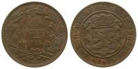 Luxemburg - Luxembourg - 1865 - 10 Centimes  ss-vz