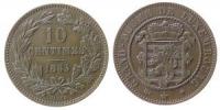 Luxemburg - Luxembourg - 1865 - 10 Centimes  vz