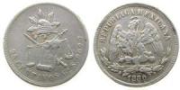 Mexiko - Mexico - 1880 - 25 Centavos  ss